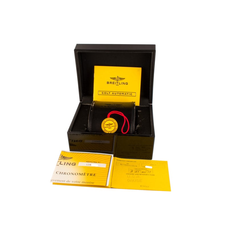 HandMade The Breitling Colt Stainless Steel Blue Dial - Image 4