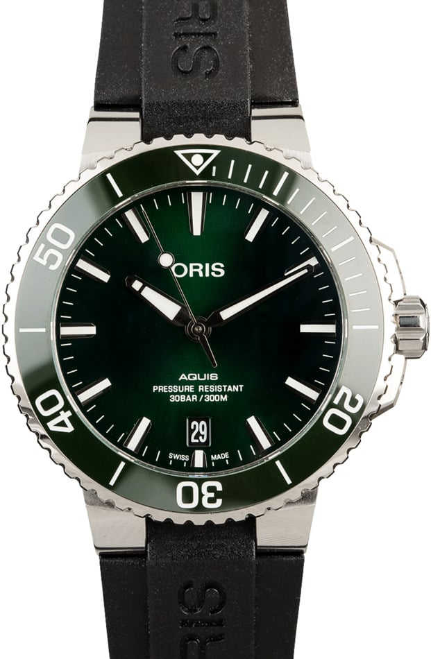 HandMade The Oris Aquis Date Green Dial