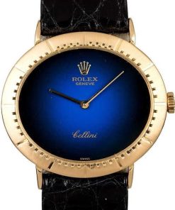 HandMade The Rolex Cellini 4083 Blue Vignette Dial