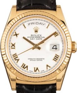 HandMade The Rolex Day-Date 118138 White Roman Dial